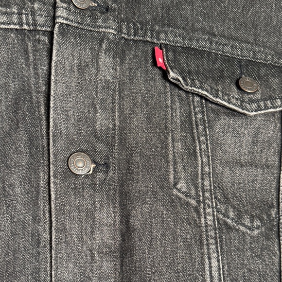 Levi's Men's Dark Denim Jacket 3XL - Picture 2 of 4